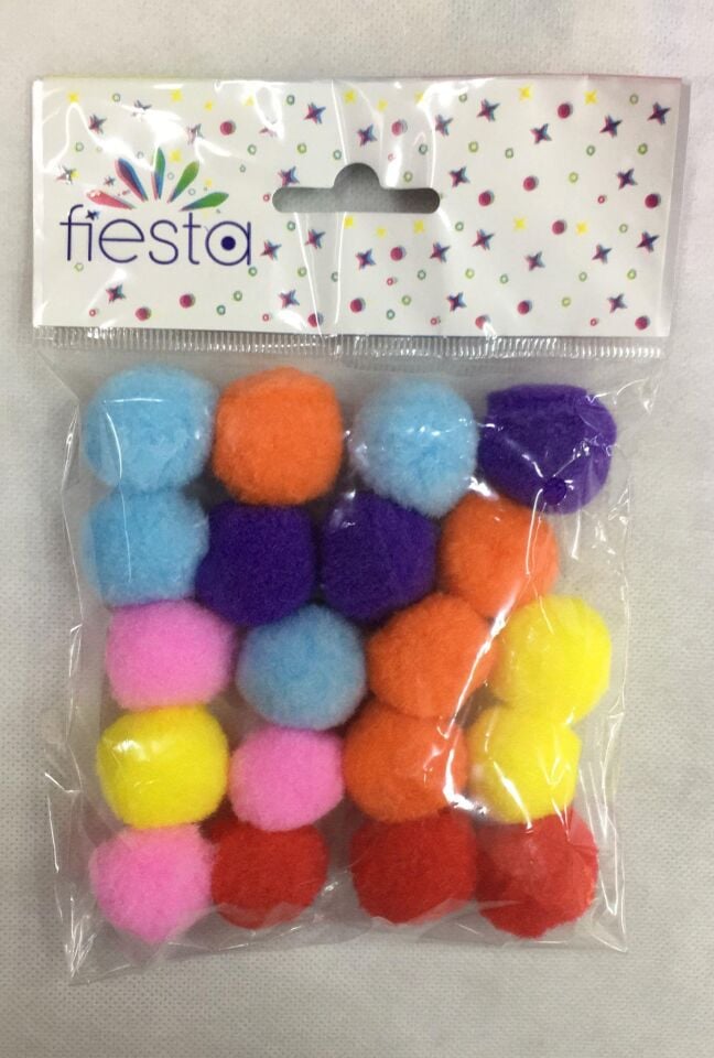 POMPON 3 CM RENKLİ