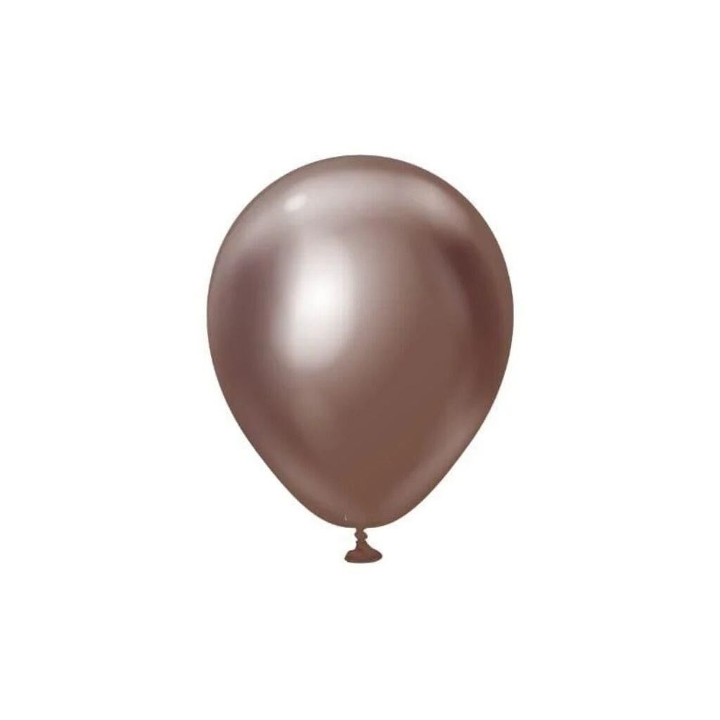 BALON 5'' KROM(MİRROR) CHOCOLATE 100 LÜ KALİSAN