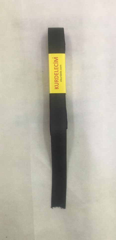 KURDELE SATEN SİYAH 10 MT 2 CM