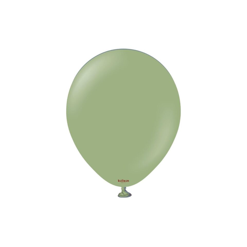 BALON 5''RETRO EUCALYPTUS(OKALİSTUS)100'LÜKALİSAN