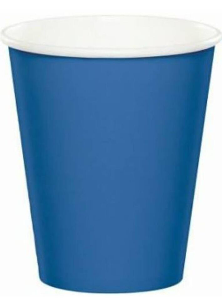 BARDAK KARTON TEMALI  LACİVERT 10 LU