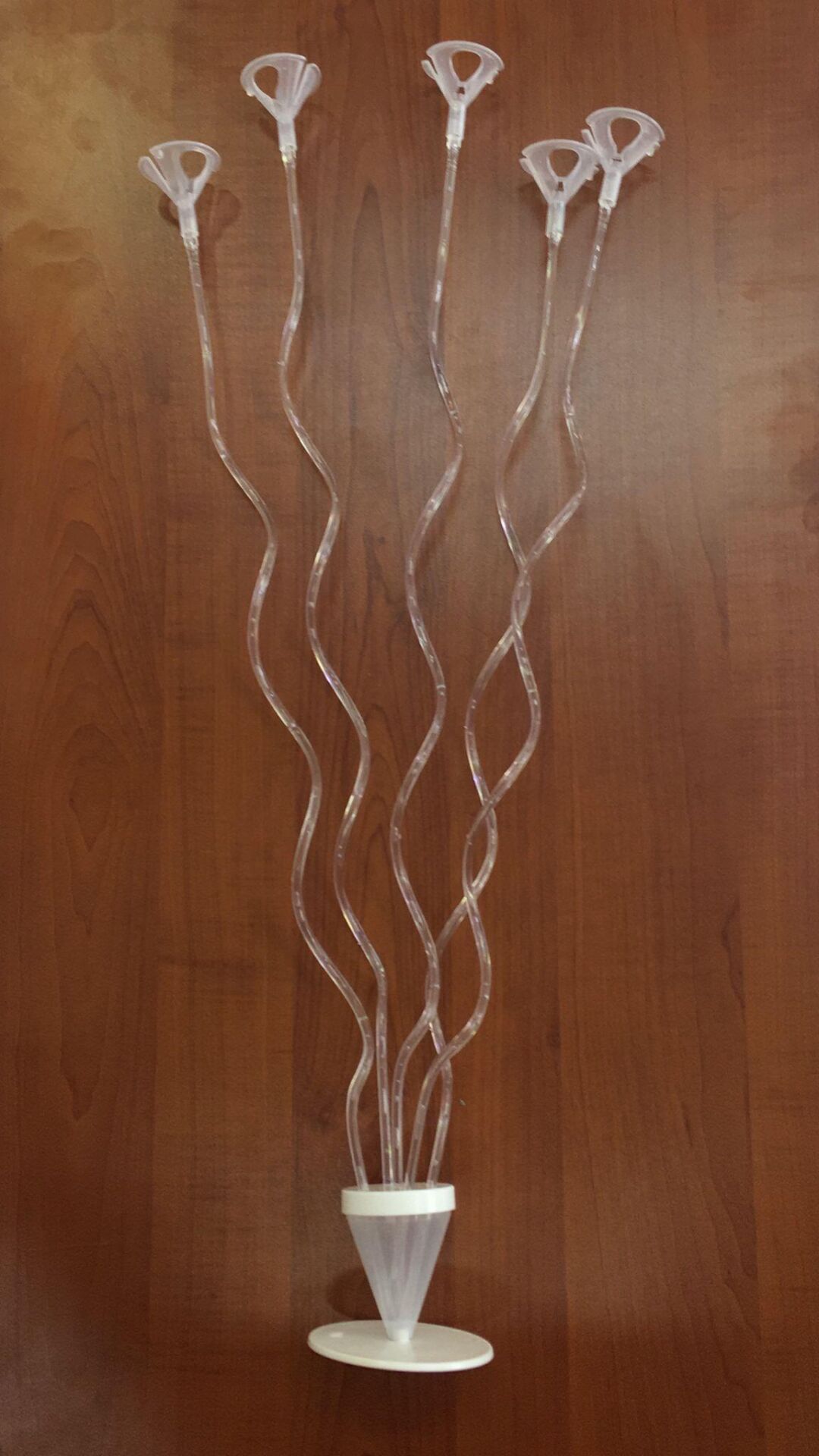 BALON STANDI AYAKLI 5 Lİ HELEZON MODEL BEYAZ