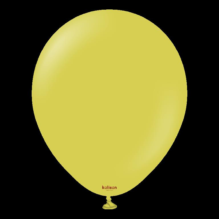 BALON 18'' RETRO OLİVE (ZEYTİN) 25 Lİ KALİSAN