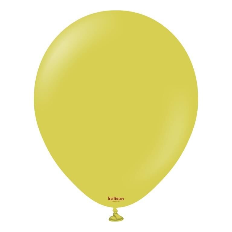 BALON 18'' RETRO OLİVE (ZEYTİN) 25 Lİ KALİSAN