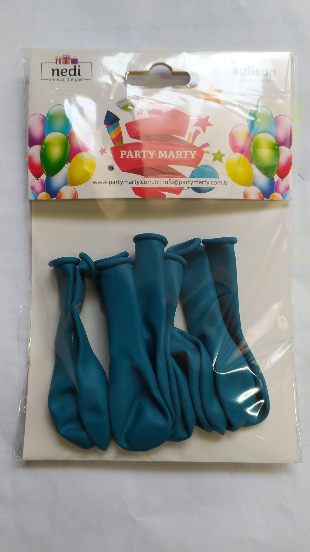 BALON 5'' MARKET TURQUOISE (TURKUAZ) 10 LU