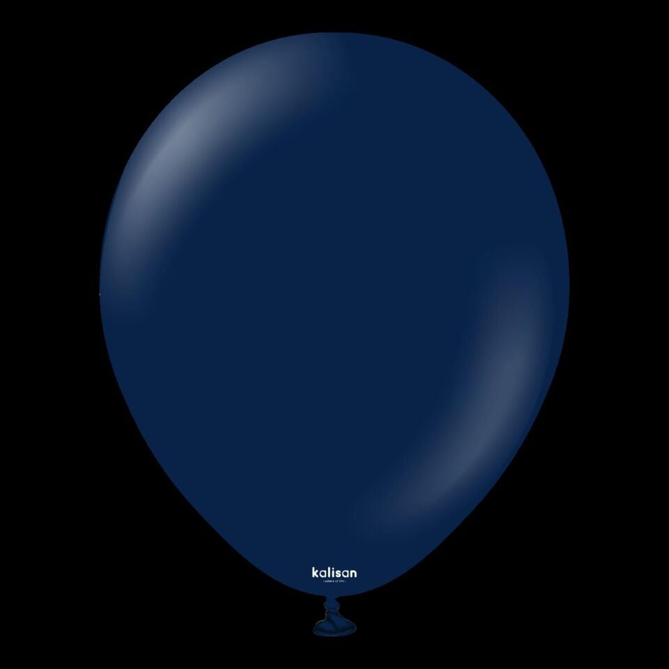 BALON 12'' DÜZRENK NAVY 100'LÜ KALİSAN