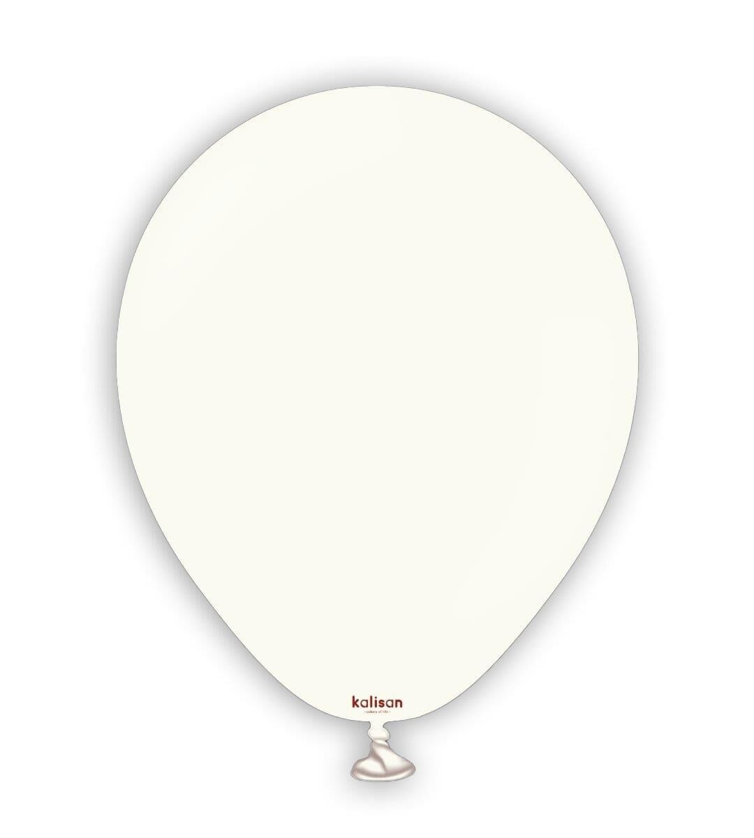 BALON 5''RETRO WHİTE(BEYAZ) 100'LÜ KALİSAN