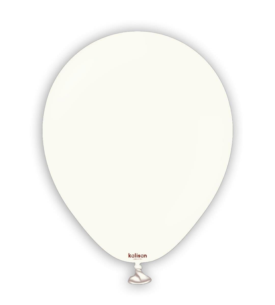 BALON 5''RETRO WHİTE(BEYAZ) 100'LÜ KALİSAN