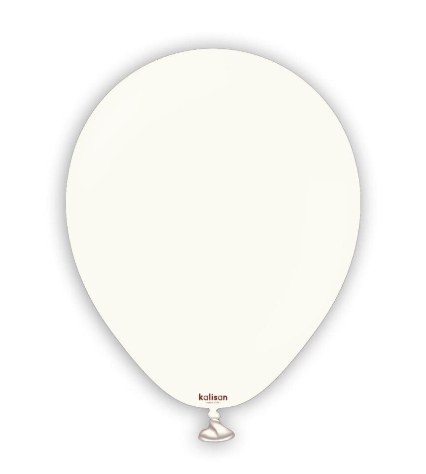 BALON 5''RETRO WHİTE(BEYAZ) 100'LÜ KALİSAN