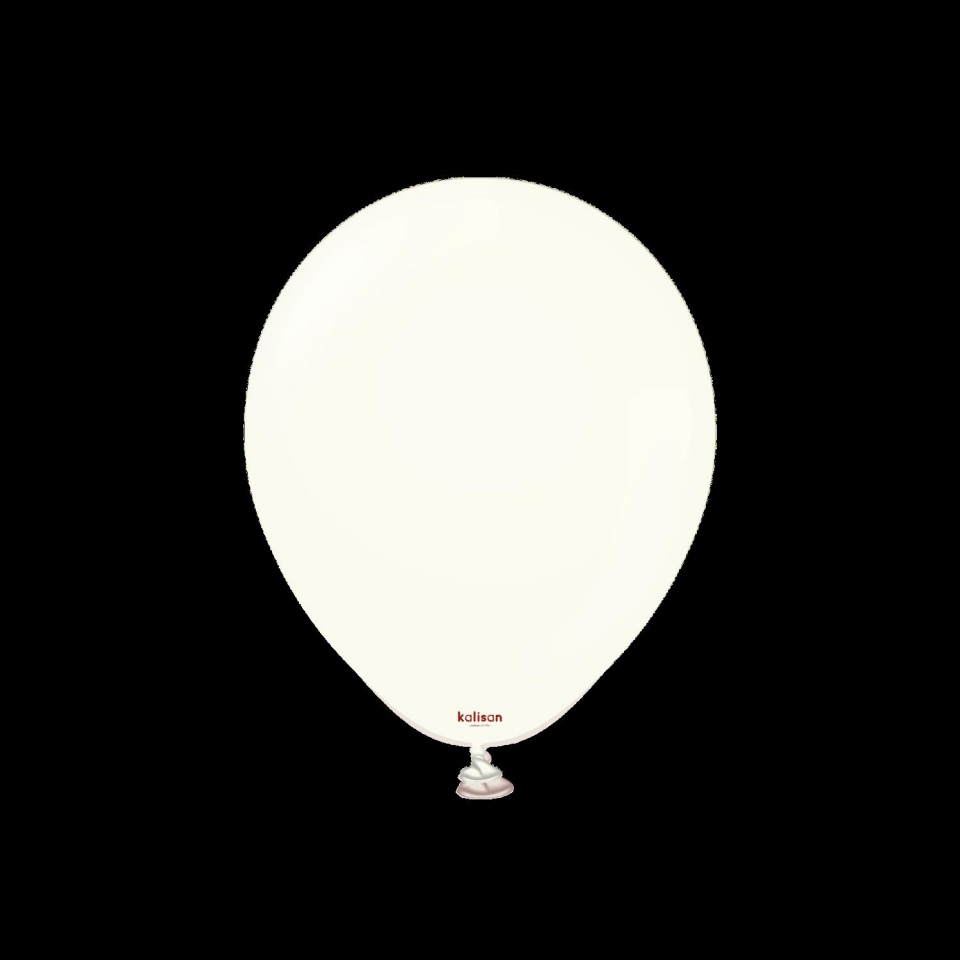 BALON 5''RETRO WHİTE(BEYAZ) 100'LÜ KALİSAN