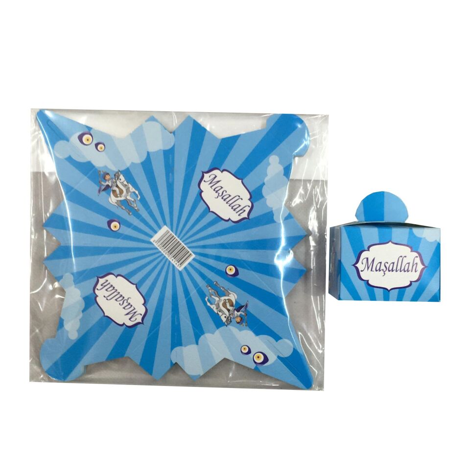 KARTON LOKUM KUTUSU 25 Lİ SÜNNET