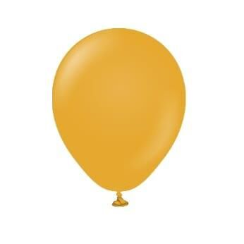 BALON 5''RETRO MUSTARD 100'LÜ KALİSAN