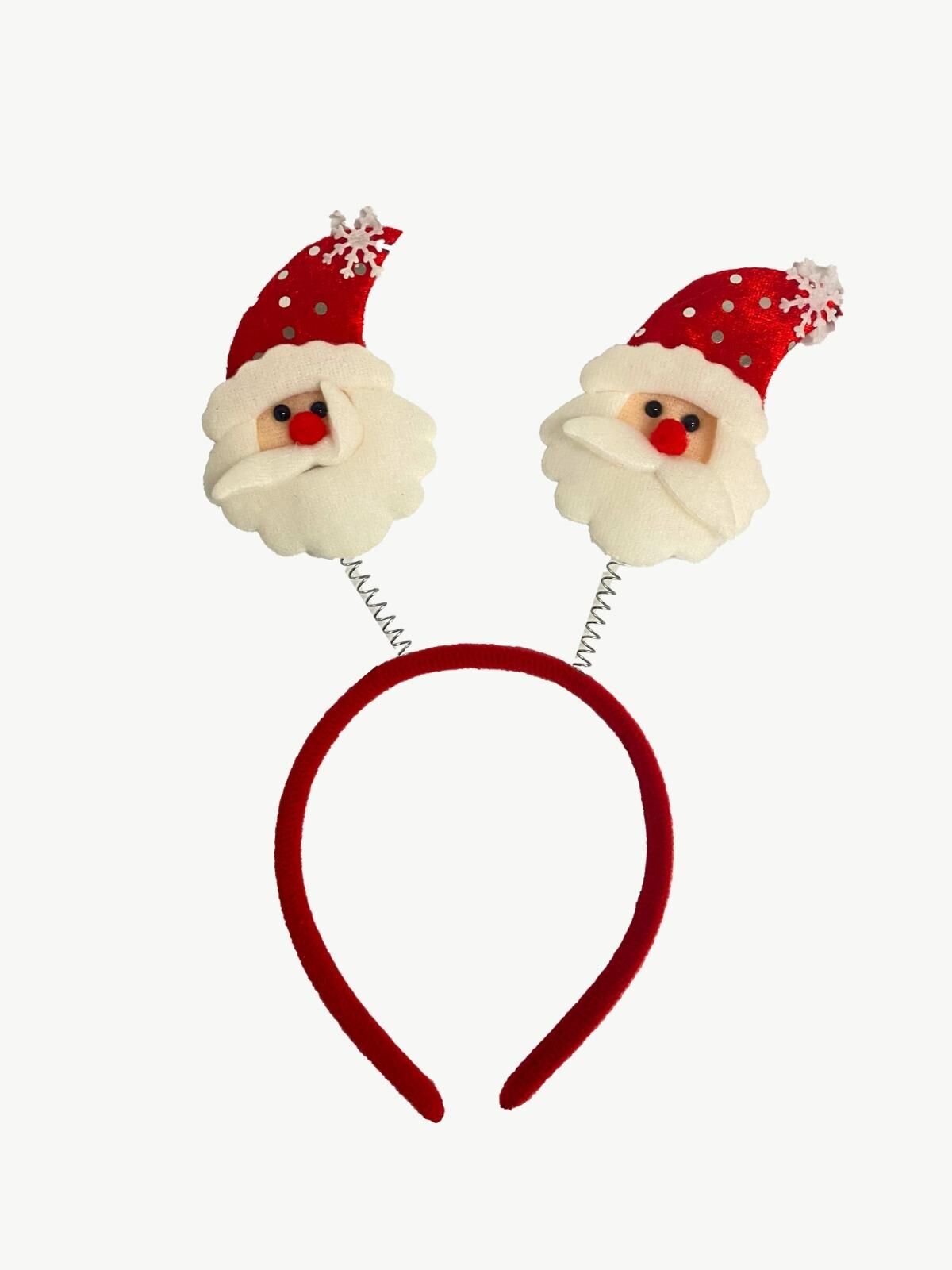 NOEL TAÇ GEYİKLİ NOEL BABALI KARDAN ADAMLI 12 Lİ