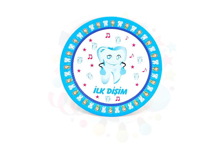 TABAK KARTON TEMALI İLK DİŞ MAVİ