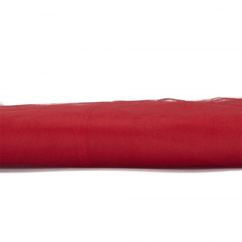 TÜL KRİSTAL TÜL KATLAMALI BORDO