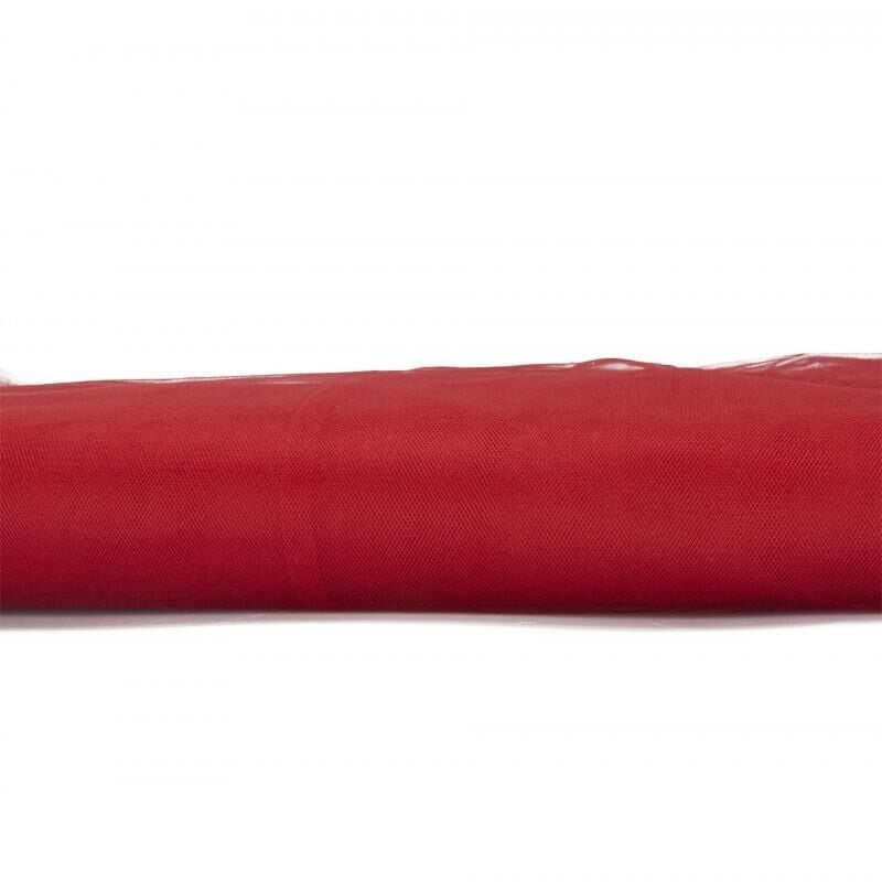 TÜL KRİSTAL TÜL KATLAMALI BORDO