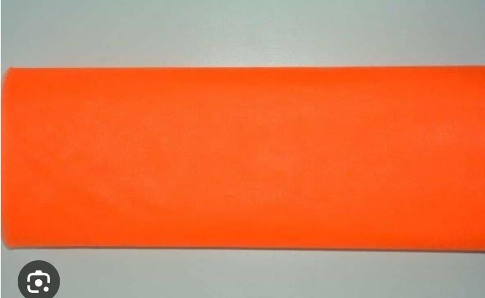 TÜL KRİSTAL TÜL KATLAMALI TURUNCU