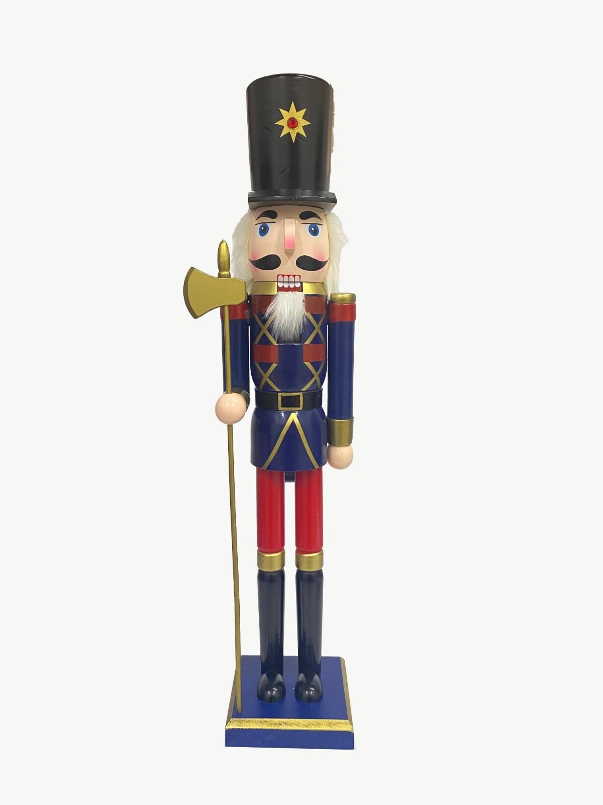 NOEL DEKORASYON KURŞUN ASKER (FINDIK KIRAN)60 CM