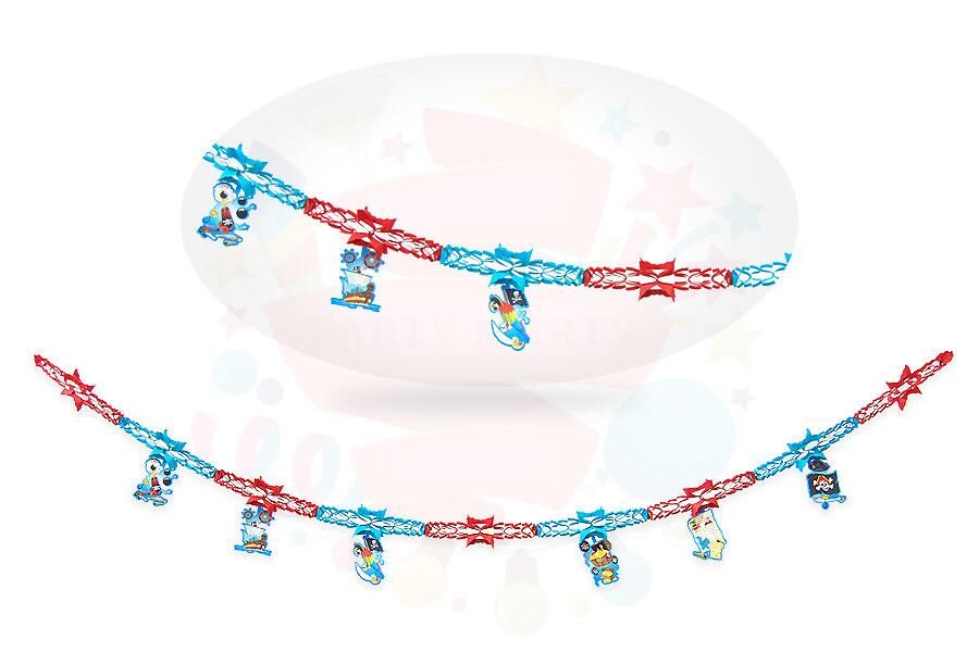 KAĞIT UZAR SÜS KORSAN FİGÜRLÜ