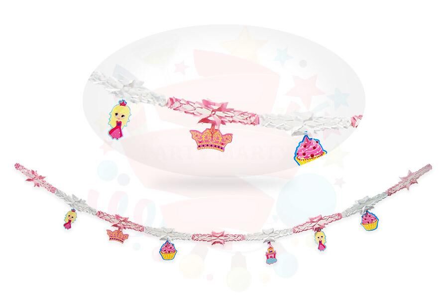 KAĞIT UZAR SÜS PRENSES FİGÜRLÜ