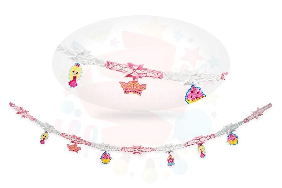 KAĞIT UZAR SÜS PRENSES FİGÜRLÜ