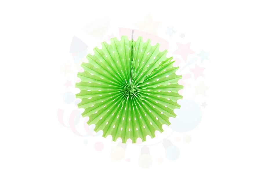 KAĞIT YELPAZE SÜS YEŞİL 30 CM