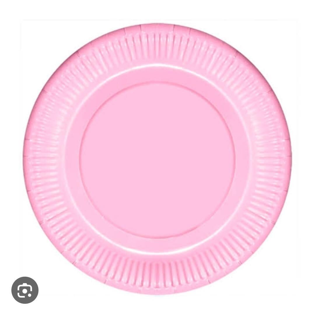 TABAK KARTON TEMALI DÜZ PEMBE