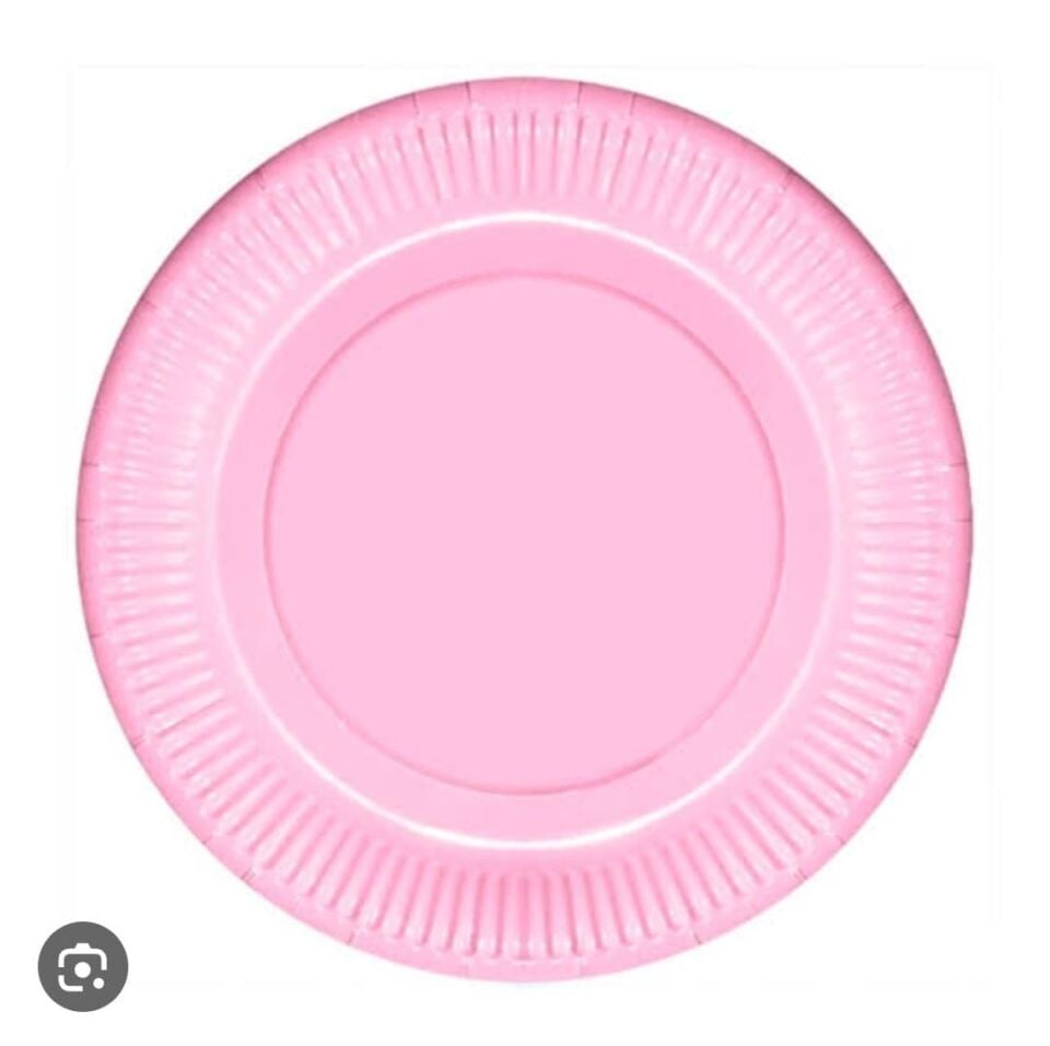 TABAK KARTON TEMALI DÜZ PEMBE