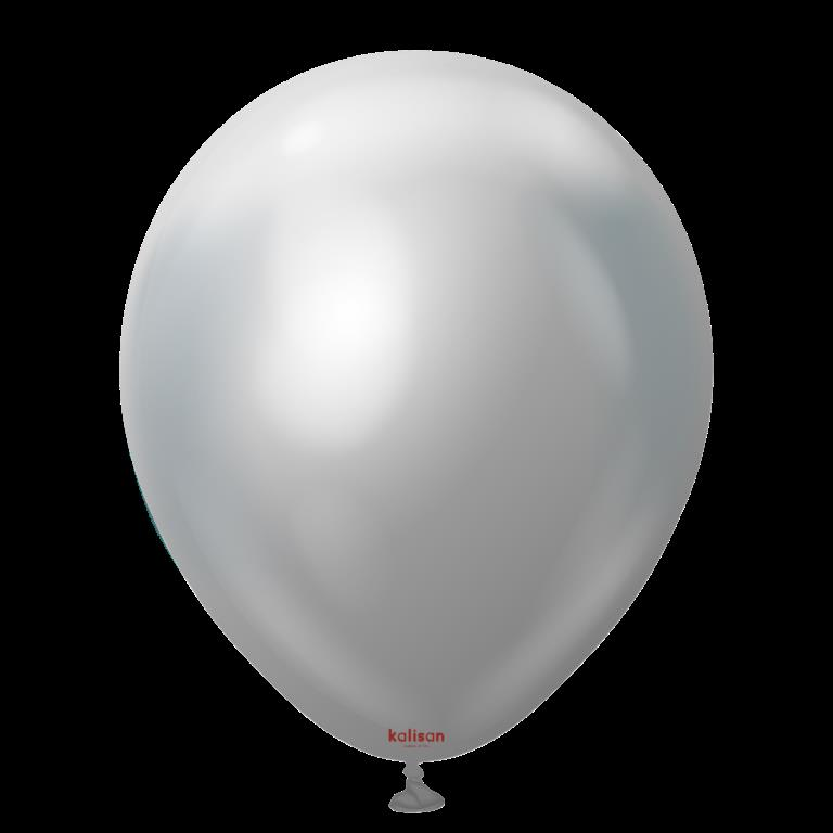 BALON SOSİS MİRROR SİLVER 50 Lİ KALİSAN