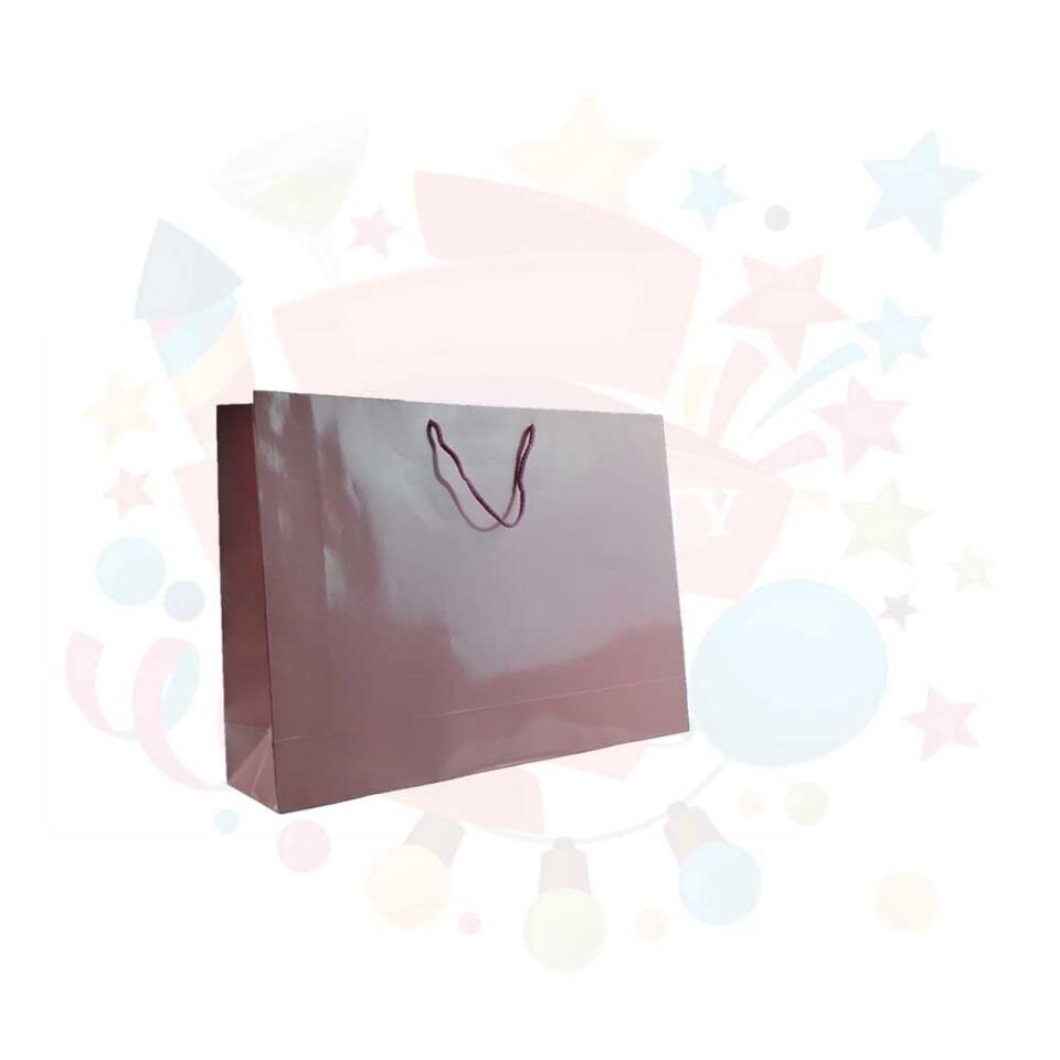 ÇANTA KARTON SELOFANLI 38*56 PEMBE 10'LU