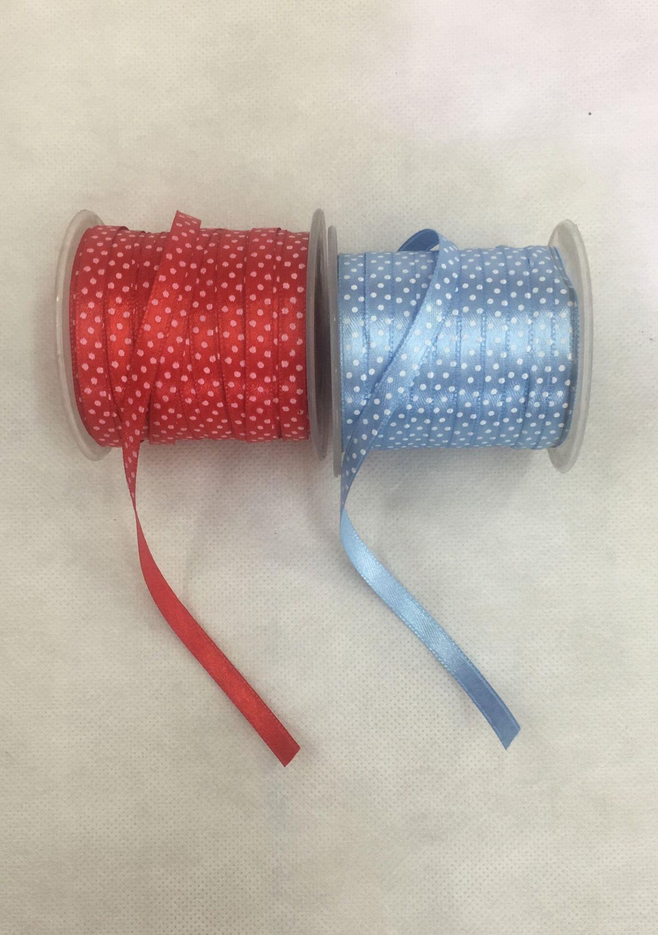 KURDELE SATEN MAKARA BASKILI 40 MT 6 MM PUANLI