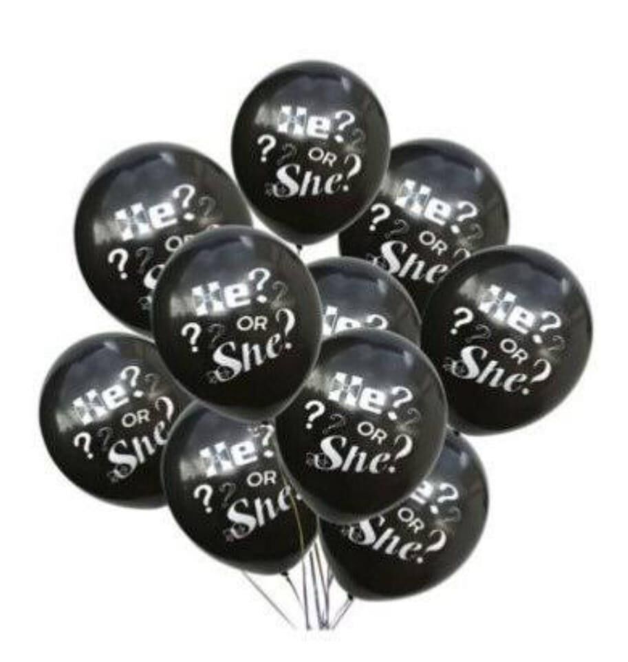 BALON BASKILI CİNSİYET