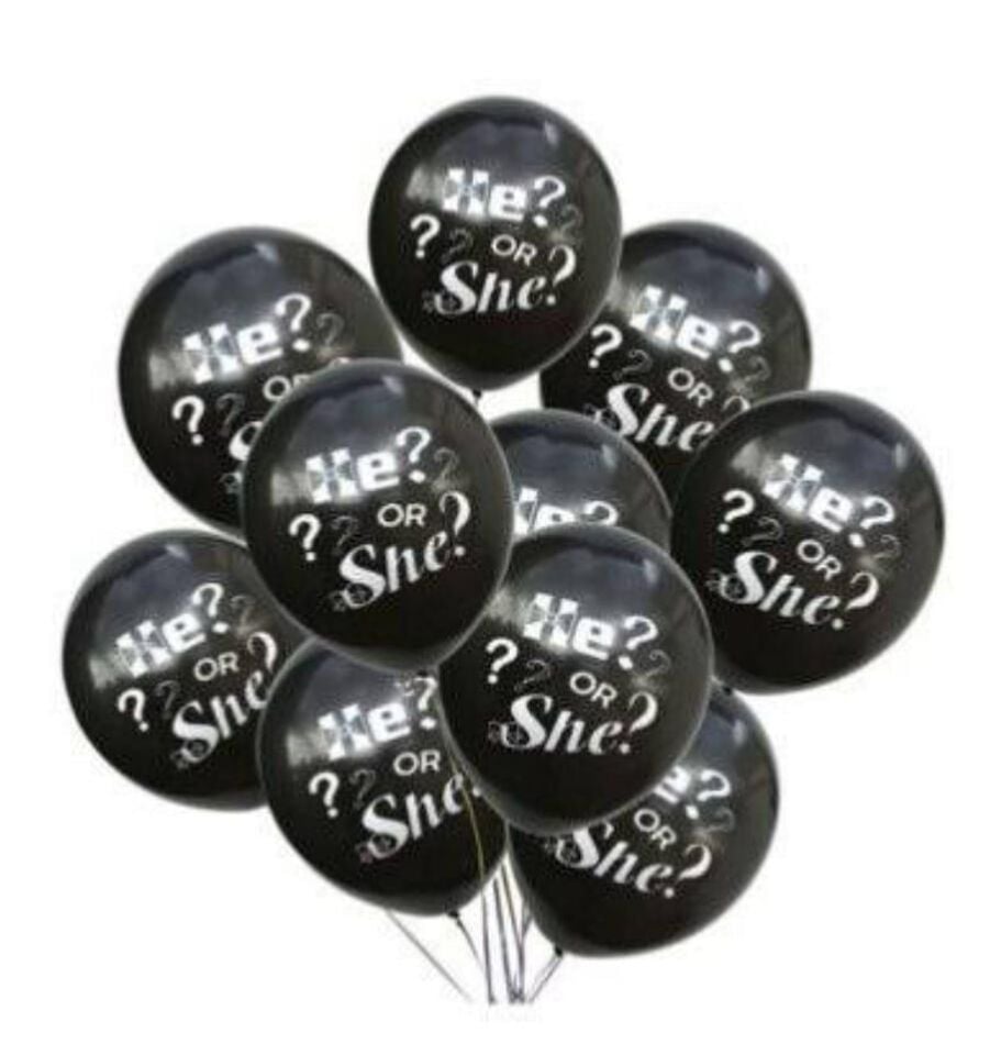 BALON BASKILI CİNSİYET