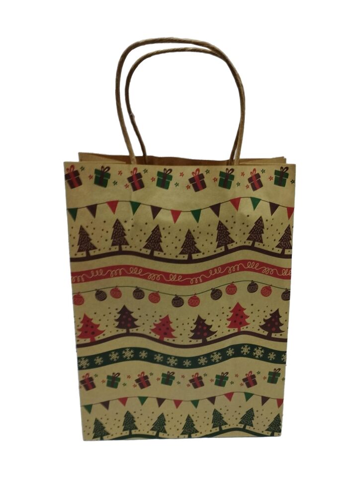 ÇANTA BÜKÜM SAPLI İTHAL KRAFT  26*33 ÇAM AĞAÇ12 Lİ