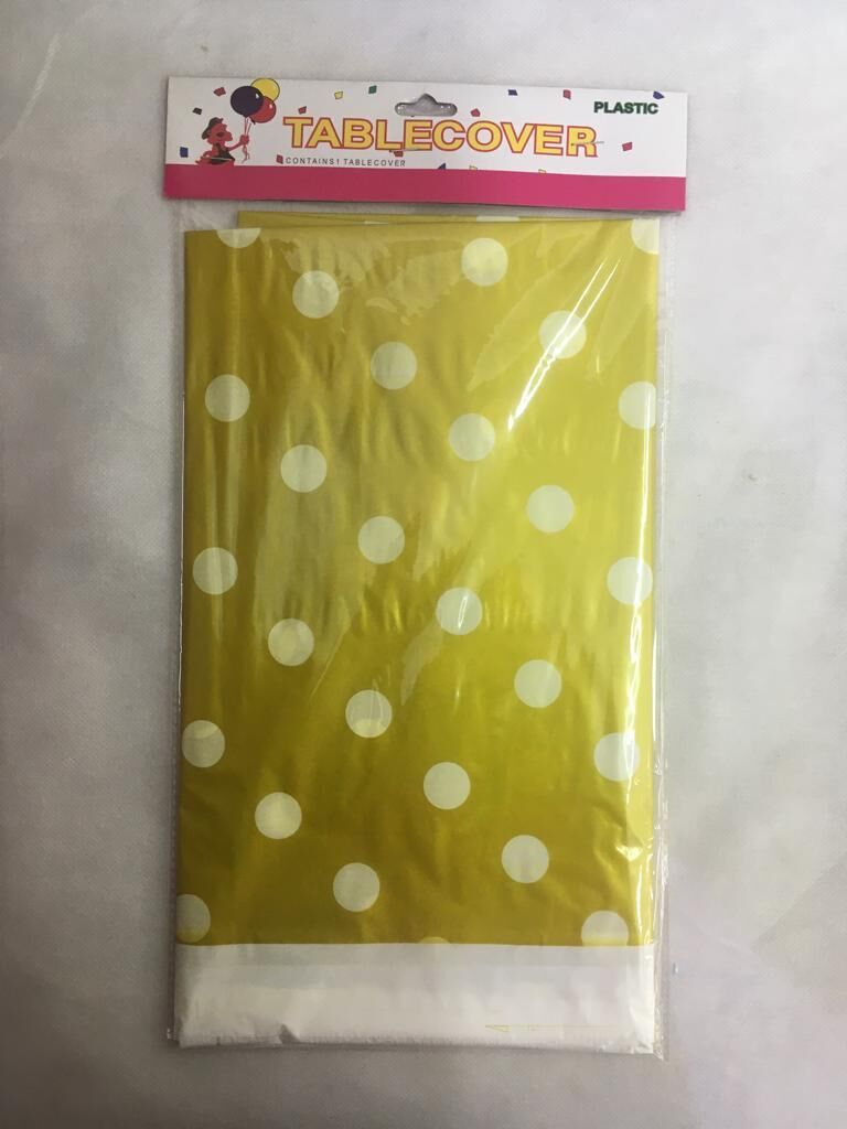 MASA ÖRTÜSÜ PUANTİYELİ GOLD 108*180 CM