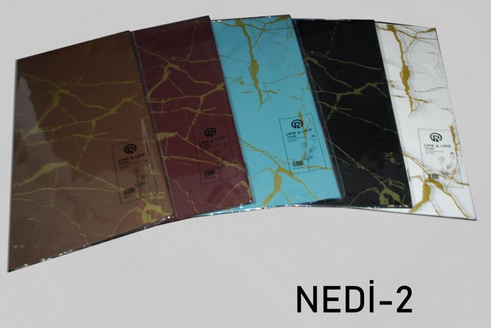 BUKETLİK PP METAL BASKILI 60*60 20 Lİ PK