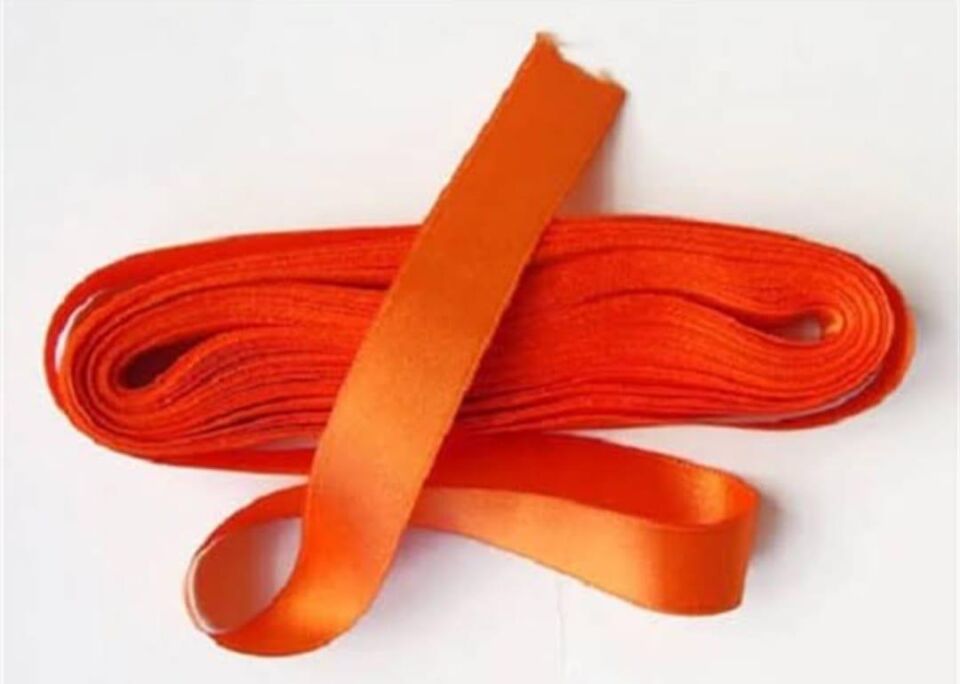 KURDELE SATEN TURUNCU 10 MT 2 CM