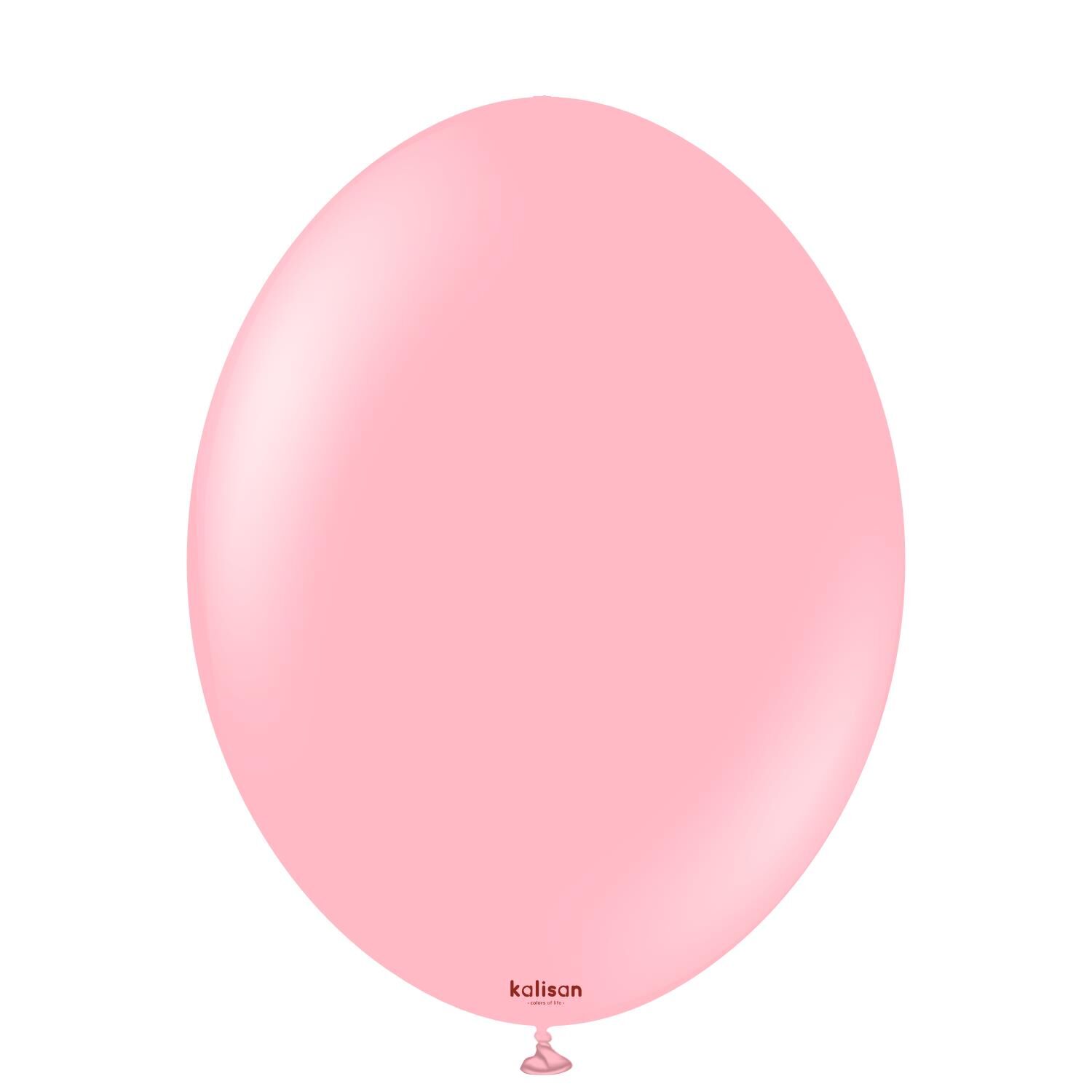 BALON 12'' DÜZ RENK FLAMİNGO PİNK 5 Lİ KALİSAN