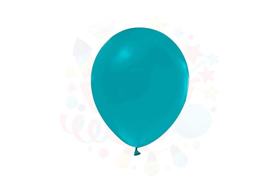 BALON DÜZ RENK TURKUAZ 100'LÜ