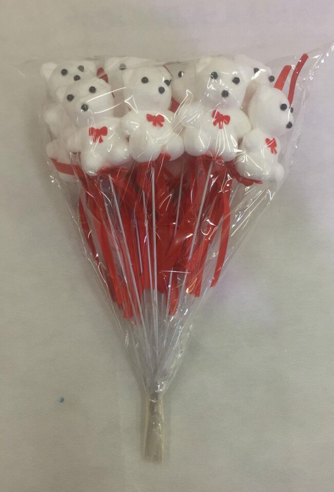 ÇUBUKLU STRAFOR AYICIK 10 LU BEYAZ