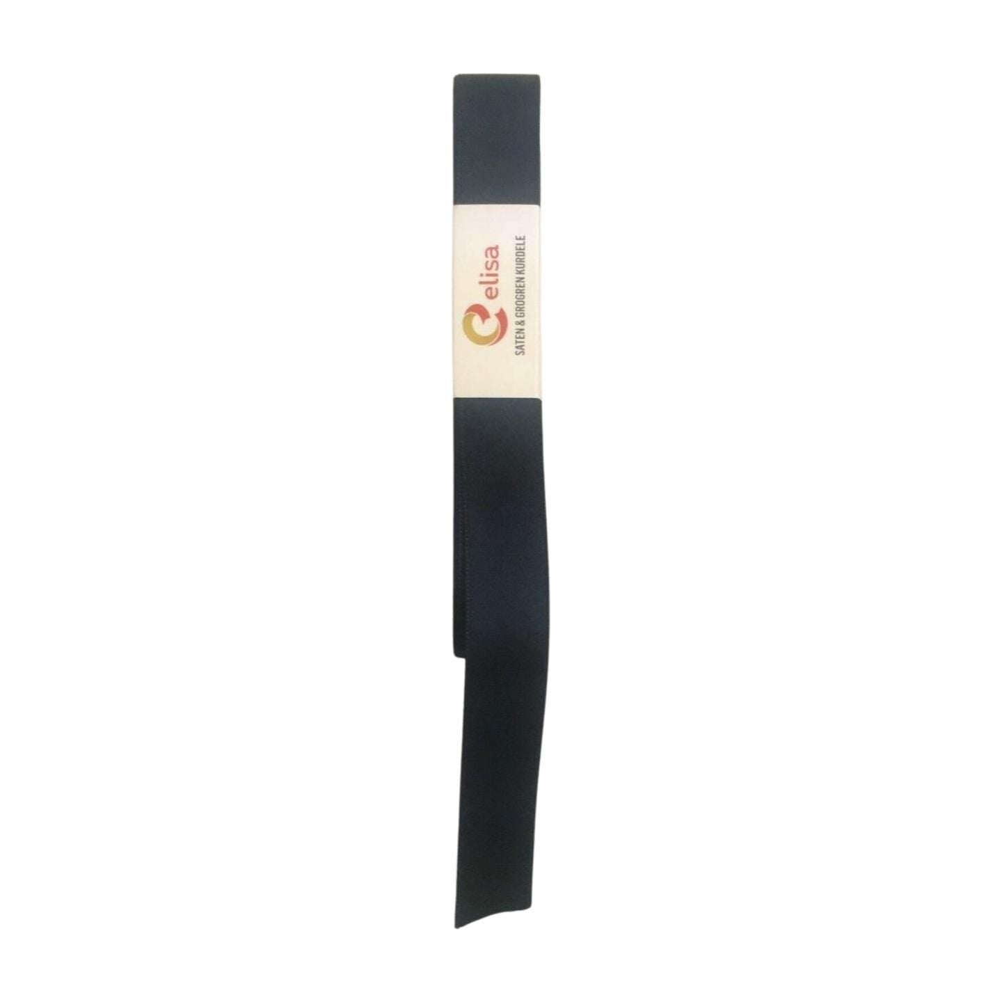 KURDELE SATEN LACİVERT 10 MT 2 CM