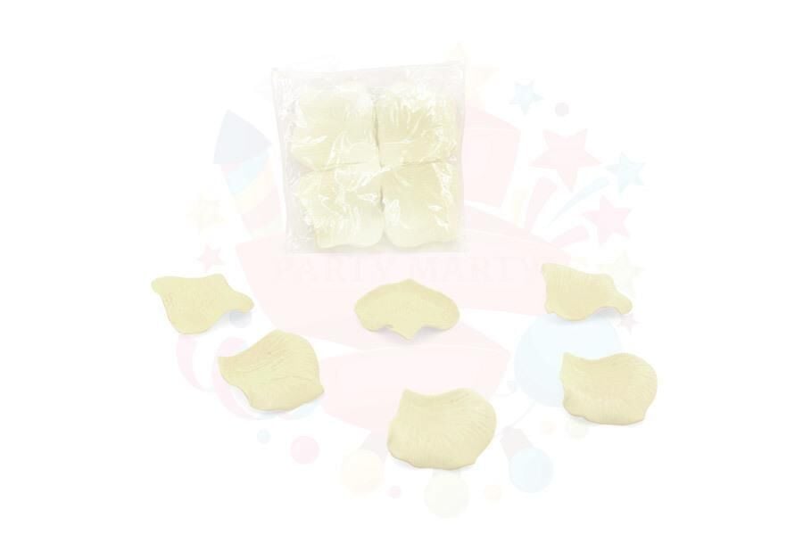 GÜL YAPRAĞI MASA KONFETİ RENKLİ 144 LÜ KREM