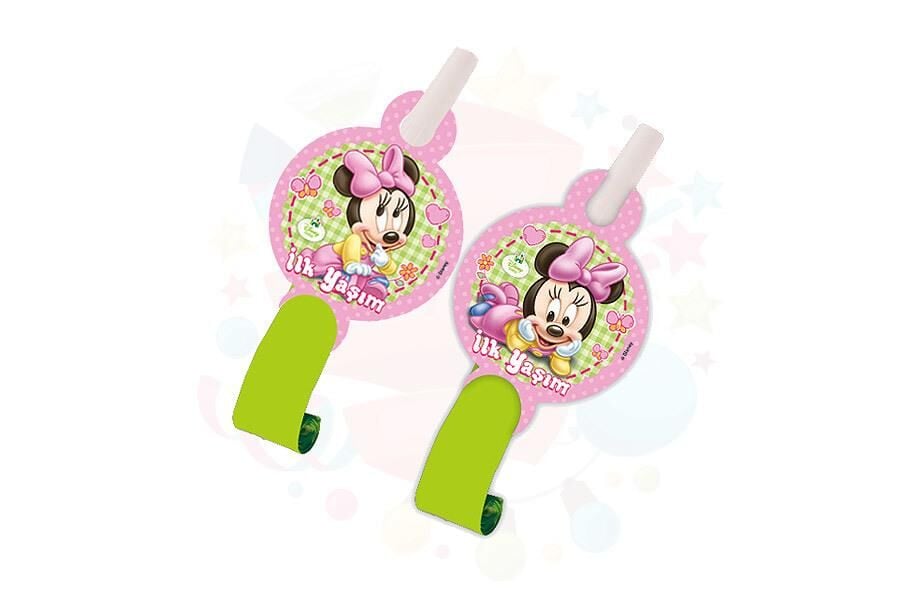 YILAN DÜDÜK LİSANSLI BABY MINNIE 6 LI