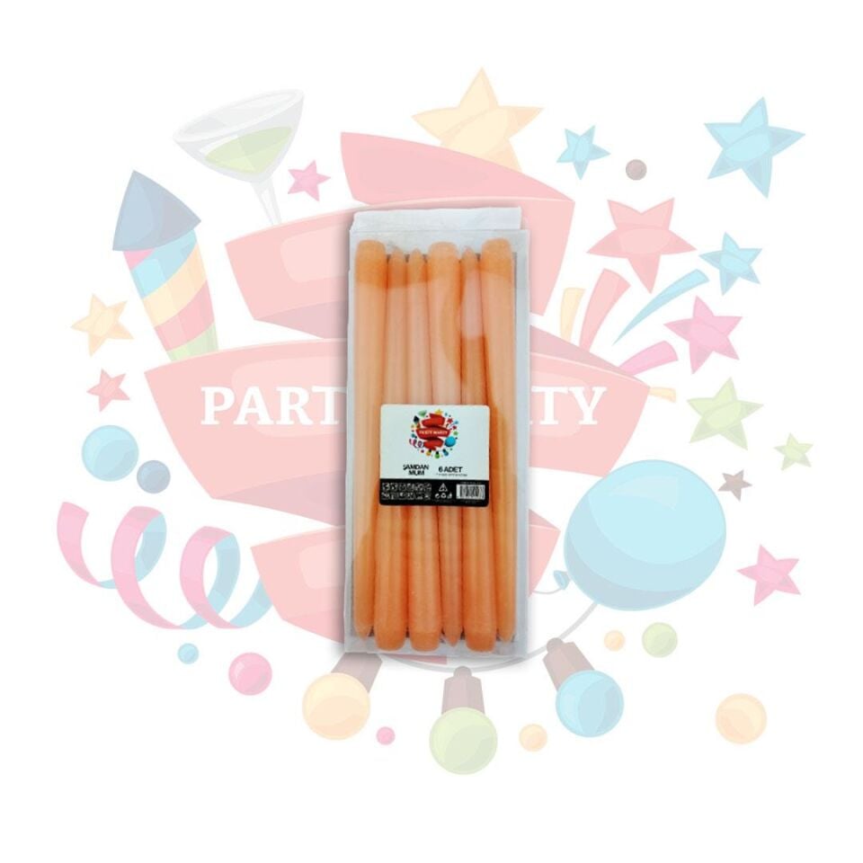 MUM ŞAMDAN 25 CM 6 LI SOMON