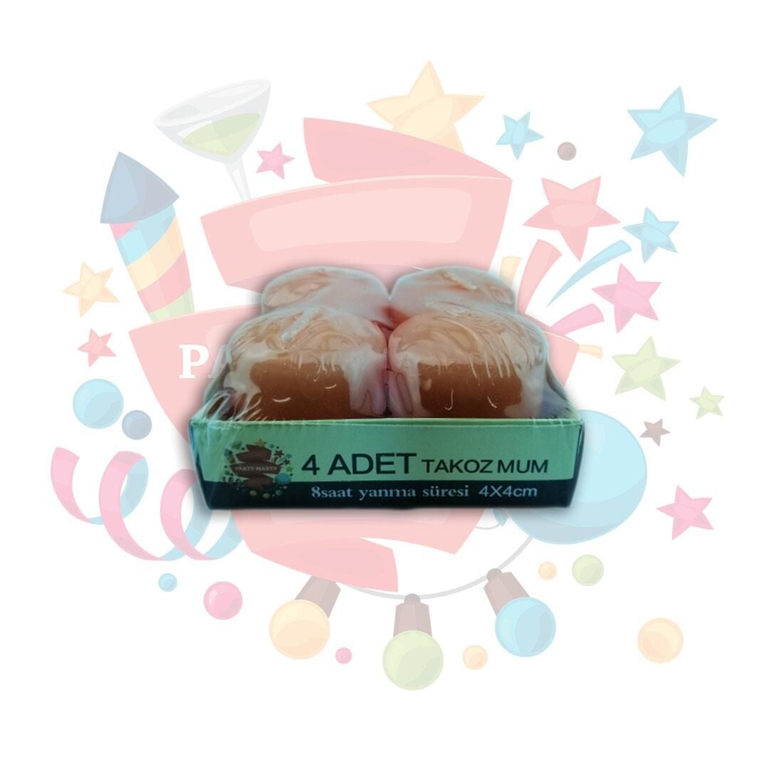 MUM TAKOZ 4*4cm 4 LÜ SOMON
