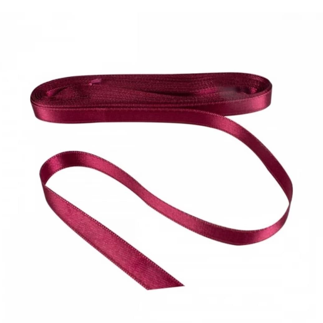 KURDELE SATEN BORDO 10 MT 1 CM