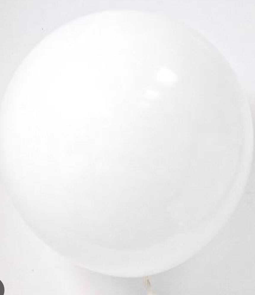 BALON 10'' BEYAZ PASTEL 100'LÜ