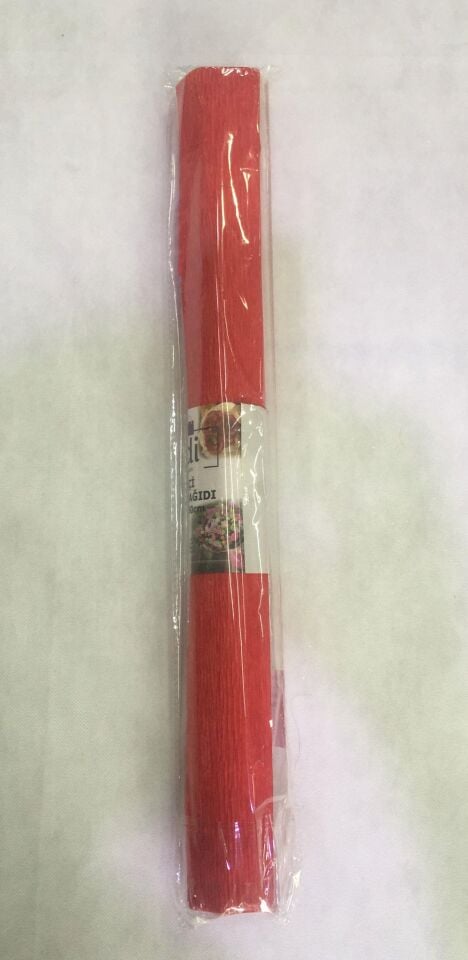KRAPON KAĞIDI  50CM*2.5 MT KIRMIZI