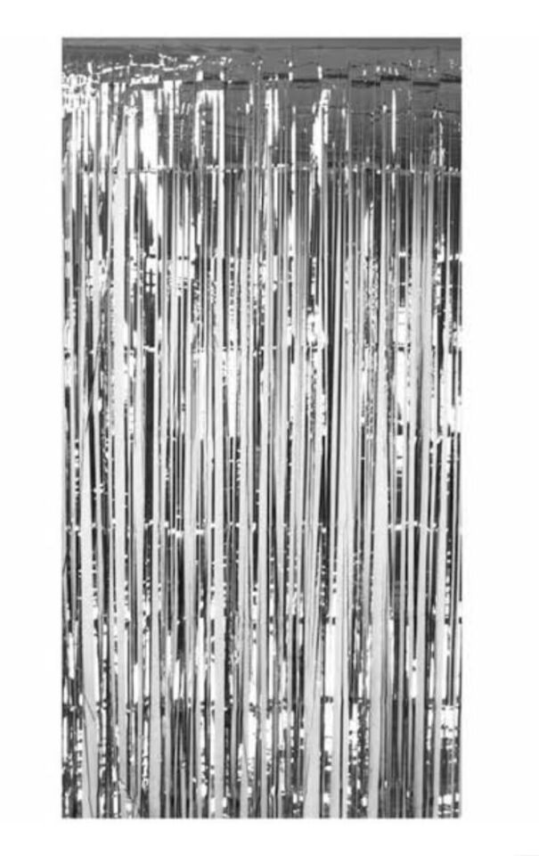 FUNKO SAÇAK KAPI SÜSÜ 1 MT*2 MT GÜMÜŞ