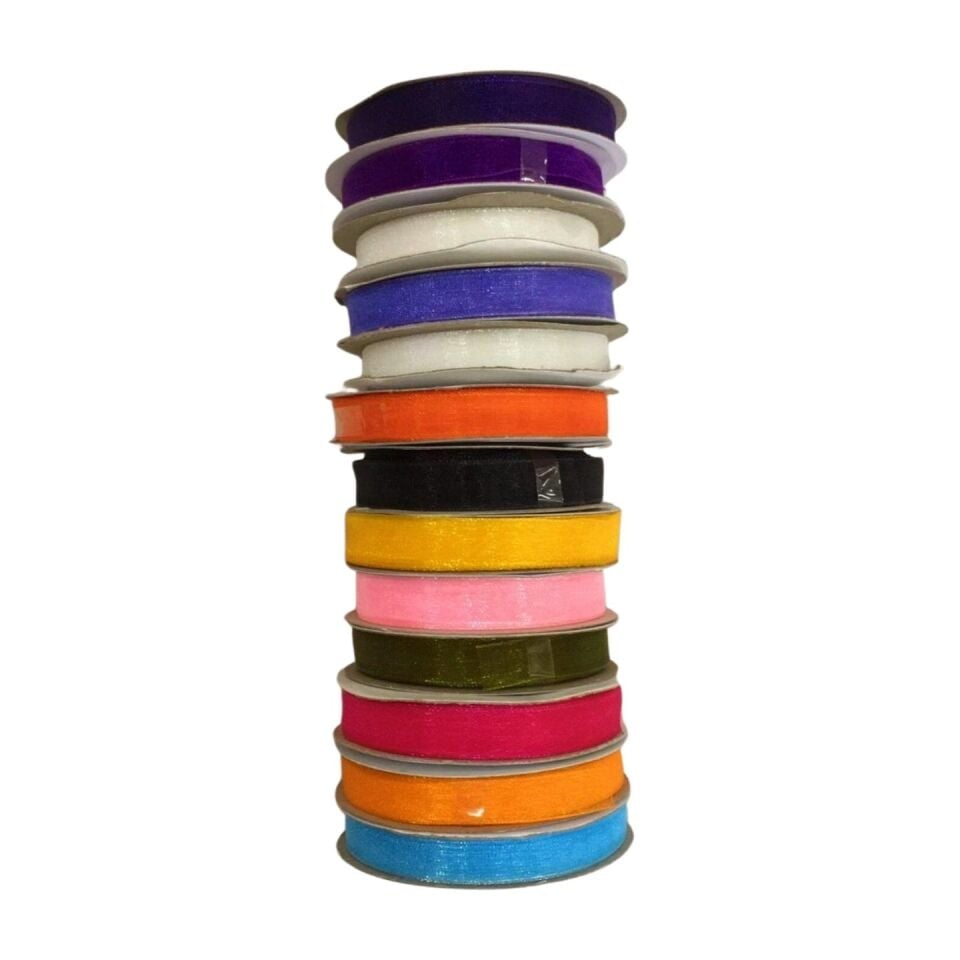 KURDELE ORGANZE 1cm.22mt.